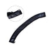 Universal Stroller Handlebar Cover – PU Leather Armrest Sleeve for Baby Strollers, Dustproof and Protective Grip for Infant and Toddler Prams, Bla...