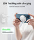 Magnetic Wireless Charger, 15W Fast Wireless Charging Pad with 20W GaN Type-C PD Adapter Compatible with iPhone 15/14/13/12, Silver......