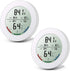 ORIA Digital Humidity Thermometer, Temperature Humidity Indoor, 2.5 Inches LCD Display, ? and ? Switch, Hygrometer Thermometer for Indoor Use, 2 Pack