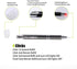 Pen with Light, Light Up Ballpoint Pen, Bright Lighted Pens for Writing in the Dark Led Light Flashlight Nurses Pen with Light Tip 1 Pack Penlight...