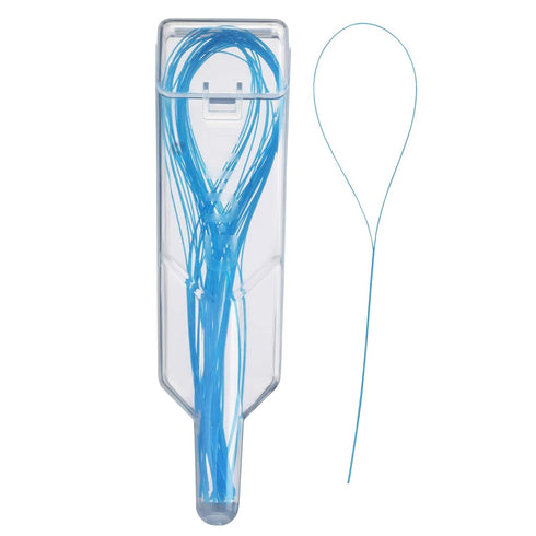 GUM Eez-Thru Floss Threaders, Dental Flossers for Braces, Bridges, & Implants,25ct(6pk)...