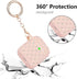CAGOS for Airpod Case 2nd/1st Generation, Come with Airpod Cleaner Kit, Bling Earpods Case Protective Cover Accessories Keychain Compatible with A...