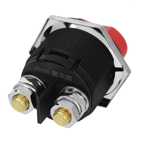 Jtron Car Battery Switches MAX 32V DC 200A Cont 300A INT (ON-Off) Car Motorcycle Yacht Mini Battery Switch 2 Position (200A)...