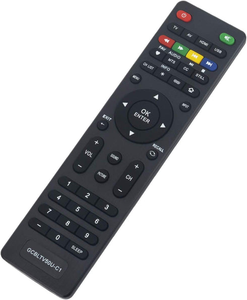 GCBLTV50U-C1 Replacement Remote Control Applicable for Changhong TV LED42YC2000UA LED40YC1700UA LED40YD1100UA LED32YC1600UA LED50YC2000UA...