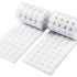 Vkey (500 Pair Sets) 3/4inch 20mm Diameter Sticky Back Coins Hook & Loop Self Adhesive Dots Tapes (White)...
