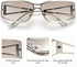 Y2k Sunglasses for Women,Fashion Metal Y2k Glasses,Trendy 2000S Sunglasses Aesthetics Y2k Shades Accessories...
