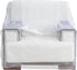 2-Pack Plastic Chair Cover for Storage Waterproof Dust-Proof Armchair Cover Sofa Bag 46-inch by 76-inch Clear...
