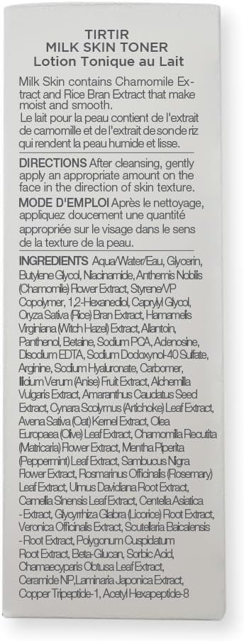 TIRTIR Milk Skin Toner, 50ml...