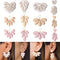 4 Pcs Flowers Shape Polymer Clay Cutters,Floral Petal Polymer Clay Earrings Polymer Clay Molds Clay Cutter Mix Flower Floral Clay Earring Cutters ...