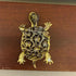 2Pcs Vintage Rhinestone Turtle Brooch for Men Stylish Animal Pin for Any Occasion...