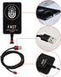 Type C Wireless Charging Receiver, 10W 5V/2A Fast Wireless Charger Adapter, Wireless Charger Receiver Chip Suitable for Android Cell Phones...
