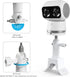 Corner Wall Mount Bracket Compatible with Eufy Security Indoor Cam S350 Camera (White)...