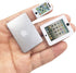 3 Pack Dollhouse Mini Laptop Tablet and Smart Phone Scene Computer Simulation Accessories for Doll 1/6 1/12 Miniatures Silver...