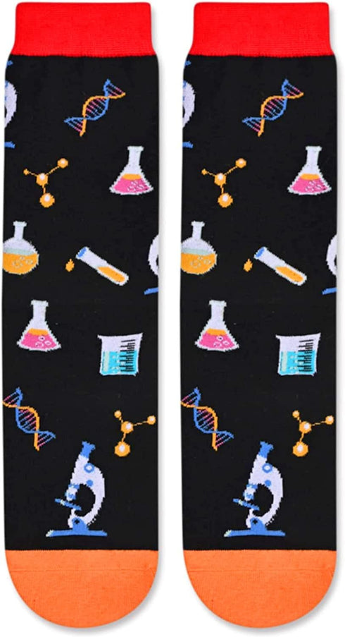 sockfun Science Socks for Men Women Science Gifts for Teens Chemistry Socks Chemistry Gifts, Scientist Teacher Gifts Science Stocking Stuffers...