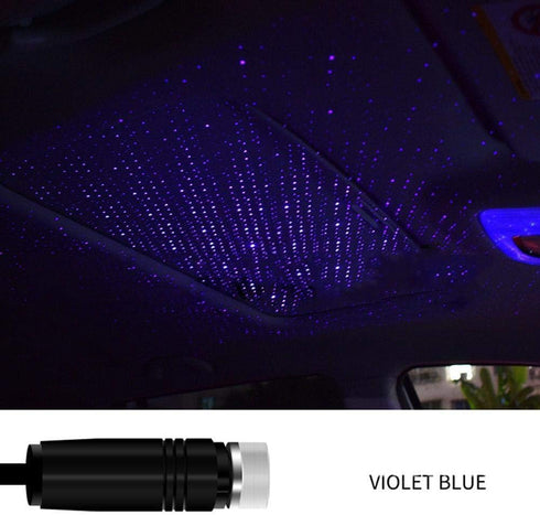 Car Roof Star Night Lights Mini Led Projection Lamp, Mini Led Projection Lamp Star Night Wedding Car, USB Car Roof Star Projector Night Light, Led...