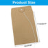 20 Pcs String Tie Closure Kraft Paper Envelope, 14x10cm/5.51x3.94inch Vintage Brown Envelopes Square Small Envelopes for Photo Card Document Coin ...