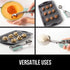 GORILLA GRIP Stainless Steel Cookie Scoop for Baking, 2 TBSP, Multipurpose Melon Baller, Meatball Spring Scoops, Perfect Portion Sizes, Easy Food ...