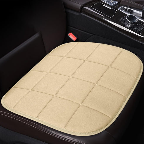 2PCS Car Seat Cover, Breathable Vehicle Front Seat Bottom Cushion Protector Pad, Anti-Slip Comfortable Ventilated Auto Mat Accessories Universal f...