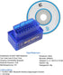 JOYING ELM 327 V2.1 Bluetooth Vehicle Diagnostic Tool OBD2 OBD-II ELM327 Car Interface Scanner Works On Android......