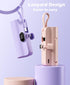 Mini Phone Charger 5500mAh Portable Power Bank,Dual USB-C Ports Cell Phone Power Charger, LCD LED Display Battery Compatible with iPhone 15/15 plu...
