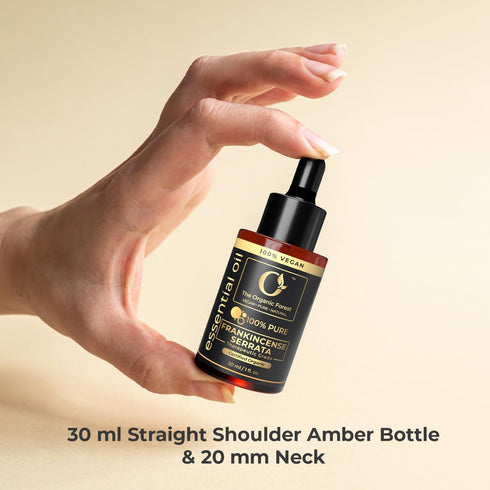 Frankincense Essential Oil for Body Comfort - 100% Natural Organic Frankincense Oil for Skin - Frankincense Essential Oil Organic for Face & Diffu...