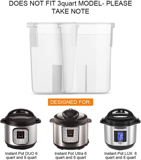 Original Condensation Collector Cup Replacement for Instant Pot DUO, ULTRA, LUX, 5, 6, 8 Quart All Series Ultra 60, DUO60, DUO89, and LUX80 by Zon...