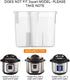 Original Condensation Collector Cup Replacement for Instant Pot DUO, ULTRA, LUX, 5, 6, 8 Quart All Series Ultra 60, DUO60, DUO89, and LUX80 by Zon...