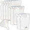 Concealable And Reusable Cruise Flask Kit - Sneak Drinks Anywhere - 4 x 32 oz + 2 x 16 oz + 2 x 8 oz + 1 funnel...