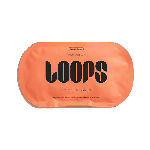 LOOPS WEEKLY RESET - Rejuvenating Hydrogel Eye Mask - Brighten, Hydrate, Nourish and Help Reduce Wrinkles for Refreshed Eyes - Reduces Signs of Pu...