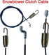 946-04229B Snowblower Clutch Cable 45",for MTD Craftsman Troy-Bilt Yard Machines Yard Man Snowblower,Compatible with 946-04229B, 746-04229, 746-04...