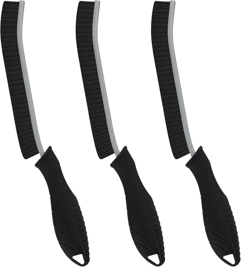 Hard Bristle Crevice Cleaning Brush - Home Cleaning Tools, Multi-Purpose Crevice Supplies for Kitchen, Bathroom, Toilet, Window, Vehicle, Faucets,...