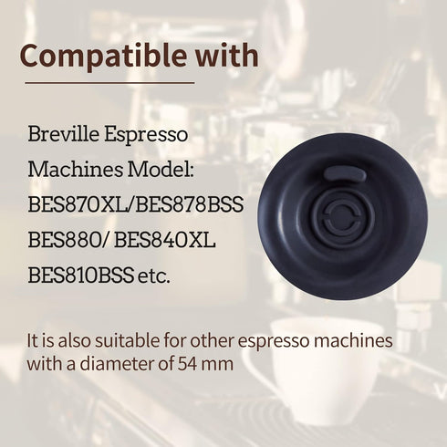 2 Pack 54mm Espresso Backflush Cleaning Disc For Breville Espresso Machines - 54mm Backflush Disc Compatible with Breville BES870XL/ BES878BSS/ BE...