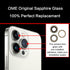 ASDAWN Back Camera Lens Glass Replacement for iPhone 13 Pro and 13 Pro Max, rear Lens Glass Replacement kit with Pre-Installed Adhesive + Installa...