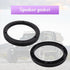Saim 6" Dia Universal Black Plastic Speaker Spacer Adaptor Ring Mounting Bracket Fit ABS Car Stereo Speaker Spacers (2 Pcs)...