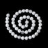 8mm 45PCS Natural White Howlite Gemstone Round Loose Stone Beads for Jewelry Making DIY Crafts Design 1 Strand 15"...