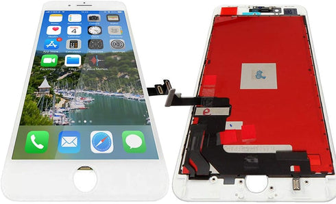 White with Full Repair Tools for iPhone 8/SE (2020) 4.7 Inch Front Retina HD Glass LCD Digitizer Display Touch Screen Replacement Full Complete As...