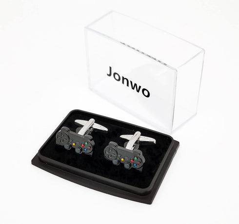 Video Game Controller Cufflinks for Men Classic Tuxedo Shirt Buttons Cuff Links For Business Wedding Daily Shirts In Gift Box...