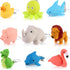 9 PCS Nurse Flashlight Pediatric Nurse Flashlight Keychain Animal Flashlight Keychain Dolphin Lion Flamingos Dinosaur Shark Rhino Octopus Duck Pig...