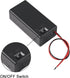 8pcs 9V Battery Holder 9V Battery Holder with Switch 9V Battery Case with Switch 9V Battery Case Holder with Cover Storage Case Holder...