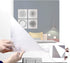 iCAGY Acrylic Mirror Sheet Self Adhesive Wall Mounted Home Decor Non Glass Sticky Mirror Tile Thickness 0.08in (2mm) Square 12x12 inch...