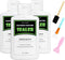 Diamond Painting Sealer Kits 15 OZ with Brushes, Diamond Art Coaster Glue Diamond Sticker Sealer Puzzle High Gloss Glue, 3 Pack 5 OZ Each Bottle...