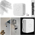 2-Pack 5.5" Square Security Camera Junction Box Mouting Bracket, Universal Bullet Dome Camera Junction Outlet Box Mount Hide Cable Junction Box fo...