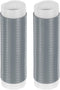 uxcell 2 Pcs Silicone Pan Handle Sleeve, Heat Resistant Potholder Pot Holders Cover Sleeve for Cast Iron Frying Pan Handle Holder Spatulas, Grey (...