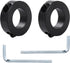 2Packs Fix Sinking Office Chair, Steel Gas Lift Cylinder Clamp Holder, Office Chair Saver Kit Adjust Chair Height and Stop Sinking without Cylinde...