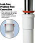Plumb Pak 200WK P Trap, 1-1/4-Inch by 1-1/4-Inch, White...