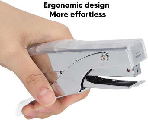 Hand Held Stapler, Office stapling Machine Paper, stapling Machine Paper Stapler Mini Stapler for Factories Schools Offices Warehouses (Transparen...