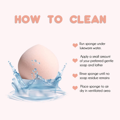 DAB&GLOW Ultra Soft Wet Dry Marshmallow Makeup Sponge Set Latex Free Mochi Blender for Foundation Powder Cream Concealer Bronzer Blush Perfect Fla...