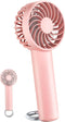 Mini Handheld Fan, Small Portable Fan Battery Operated, Personal Fan with 3 Speed Wind, 2000mAh Battery 9 Hours Long Working Time, Hand Fan Rechar...