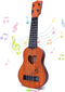 YEZI Kids Toy Classical Ukulele Guitar Musical Instrument, Brown...