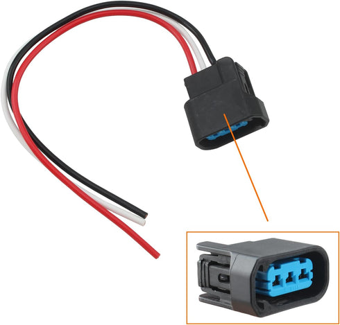 4PCS Ignition Coil Connector Plug Pigtails 30520-RDJ-A01 Fit for Honda Civic CR-VS 2000 Acura RSX K Series...